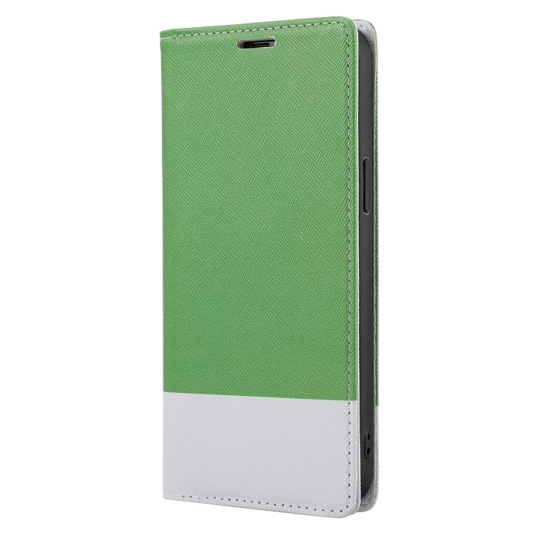 For iPhone 13 Cross Texture Magnetic Horizontal Flip Leather Case with Card Slots & Holder & Wallet