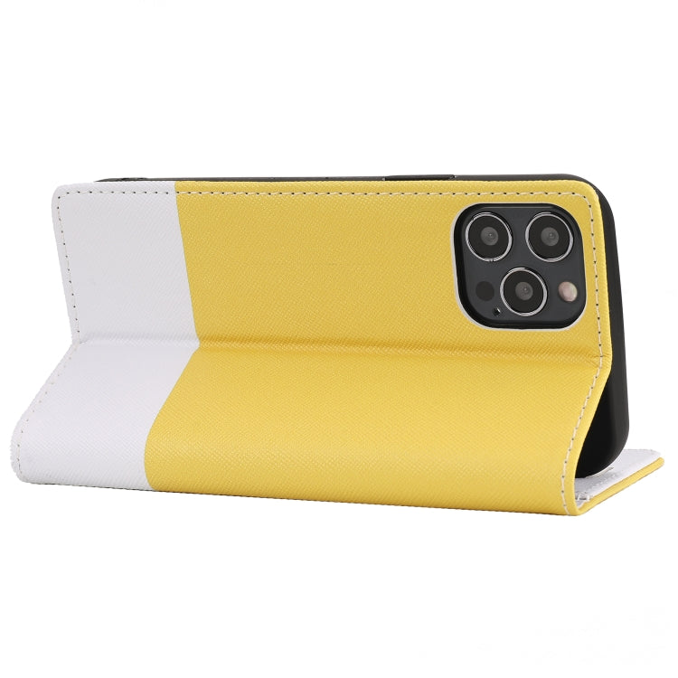 For iPhone 13 Pro Cross Texture Magnetic Horizontal Flip Leather Case with Card Slots & Holder & Wallet