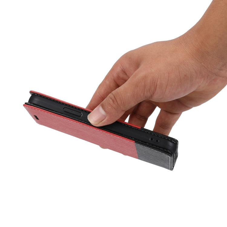 For iPhone 13 Pro Max Cross Texture Magnetic Horizontal Flip Leather Case with Card Slots & Holder & Wallet