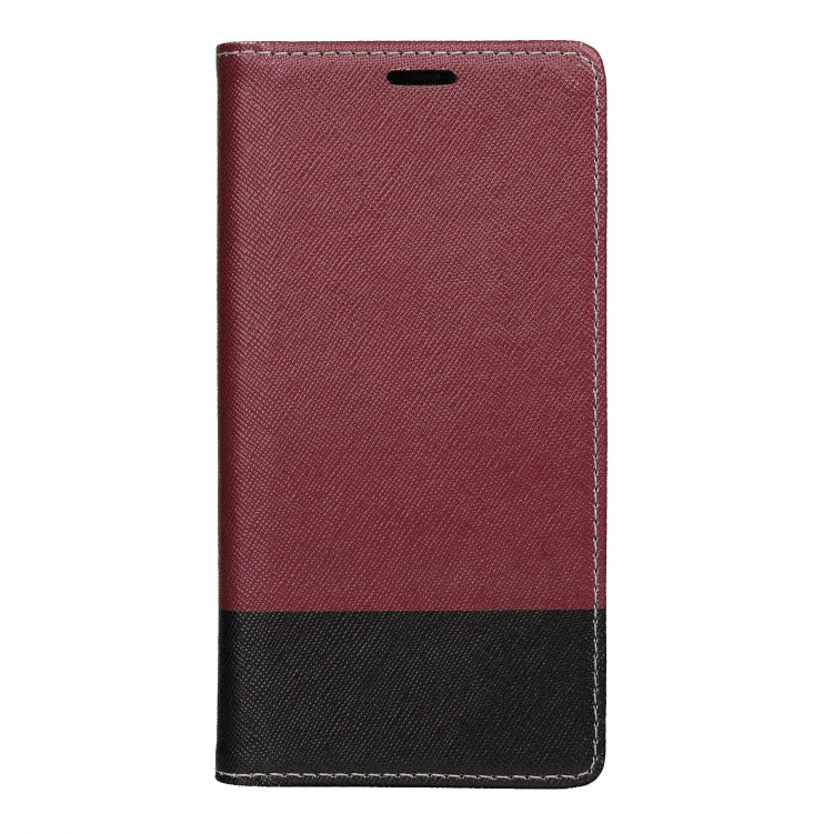 For iPhone 13 Pro Max Cross Texture Magnetic Horizontal Flip Leather Case with Card Slots & Holder & Wallet