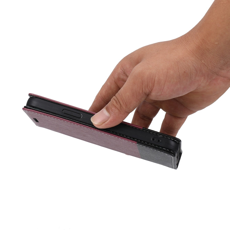 For iPhone 13 Pro Max Cross Texture Magnetic Horizontal Flip Leather Case with Card Slots & Holder & Wallet