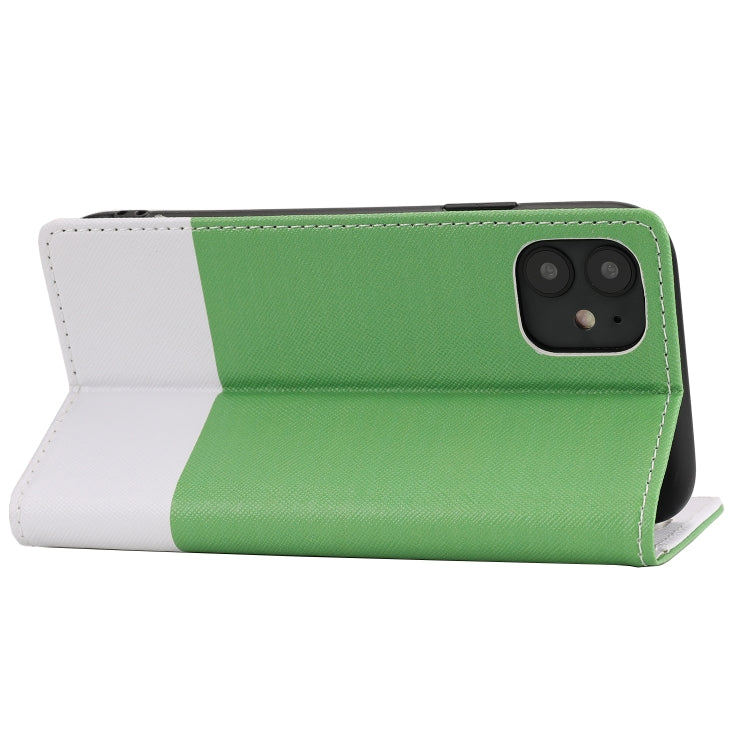 For iPhone 12 mini Cross Texture Magnetic Horizontal Flip Leather Case with Card Slots & Holder & Wallet