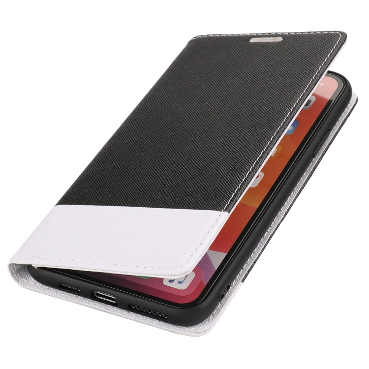 For iPhone 11 Cross Texture Magnetic Horizontal Flip Leather Case with Card Slots & Holder & Wallet