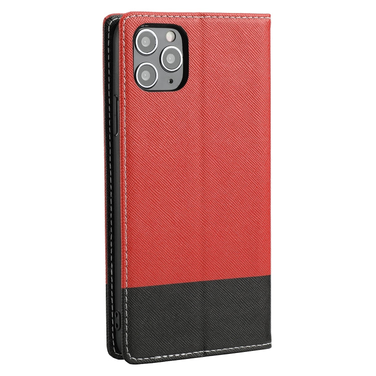 For iPhone 11 Pro Cross Texture Magnetic Horizontal Flip Leather Case with Card Slots & Holder & Wallet