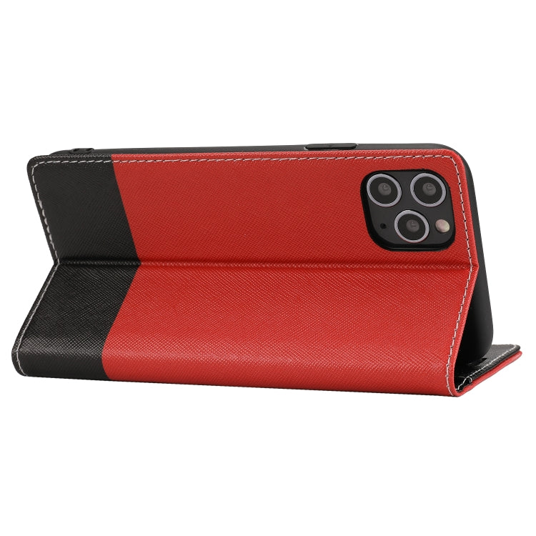 For iPhone 11 Pro Cross Texture Magnetic Horizontal Flip Leather Case with Card Slots & Holder & Wallet