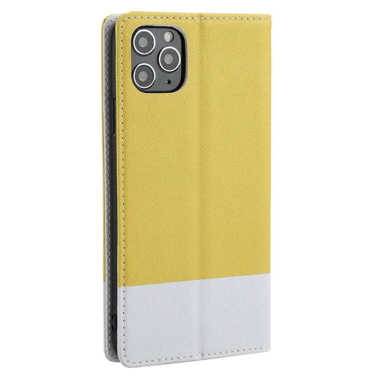 For iPhone 11 Pro Cross Texture Magnetic Horizontal Flip Leather Case with Card Slots & Holder & Wallet