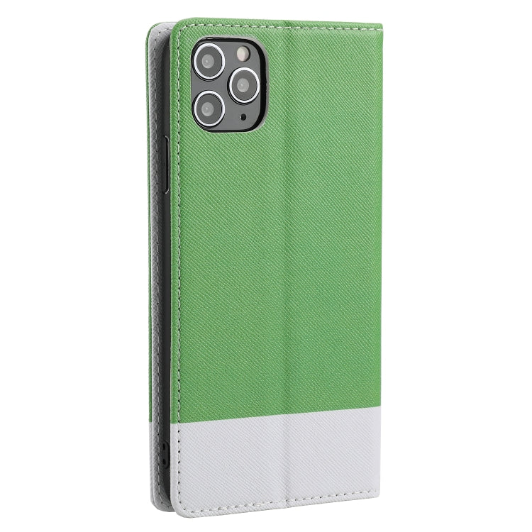 For iPhone 11 Pro Cross Texture Magnetic Horizontal Flip Leather Case with Card Slots & Holder & Wallet