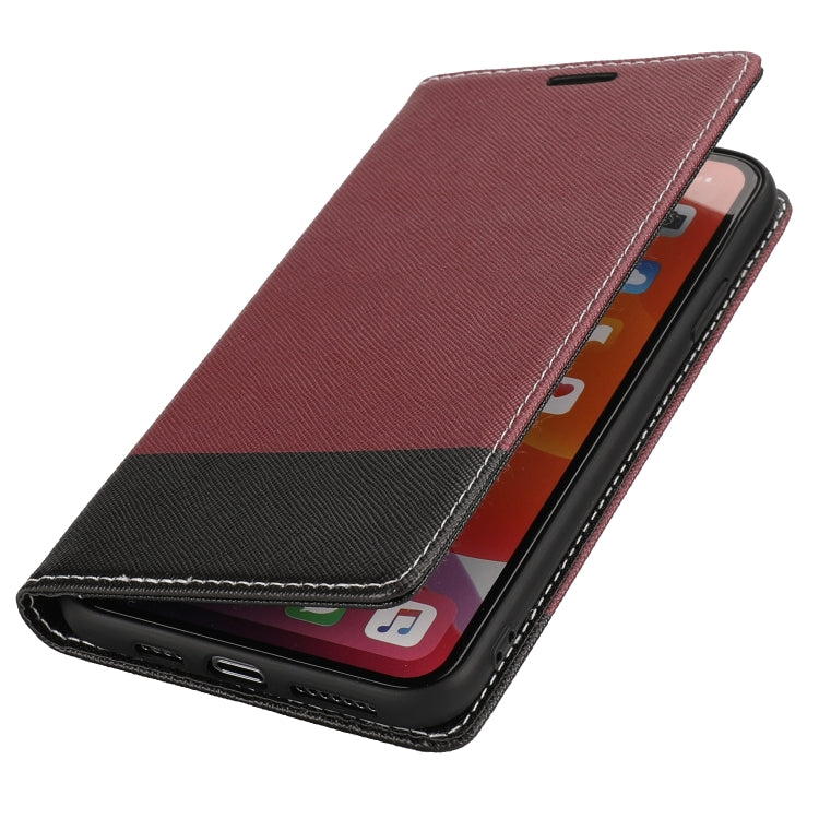 For iPhone 11 Pro Max Cross Texture Magnetic Horizontal Flip Leather Case with Card Slots & Holder & Wallet