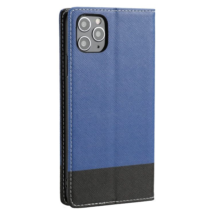 For iPhone 11 Pro Max Cross Texture Magnetic Horizontal Flip Leather Case with Card Slots & Holder & Wallet