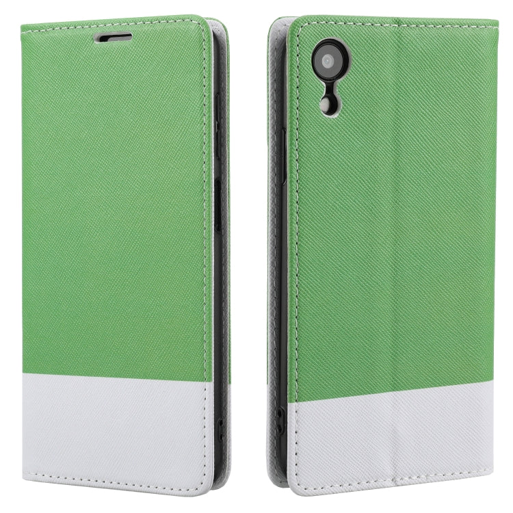 For iPhone XR Cross Texture Magnetic Horizontal Flip Leather Case with Card Slots & Holder & Wallet