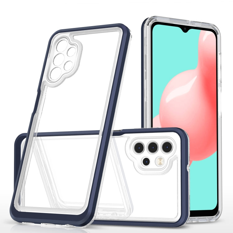 For Samsung Galaxy A32 5G Bright Series Clear Acrylic + PC+TPU Shockproof Case