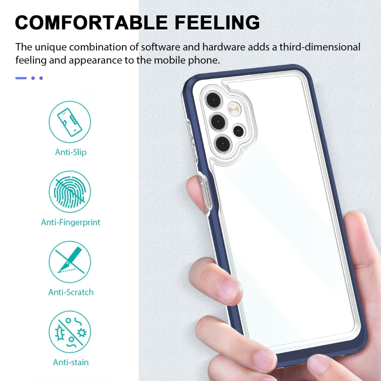 For Samsung Galaxy A32 5G Bright Series Clear Acrylic + PC+TPU Shockproof Case