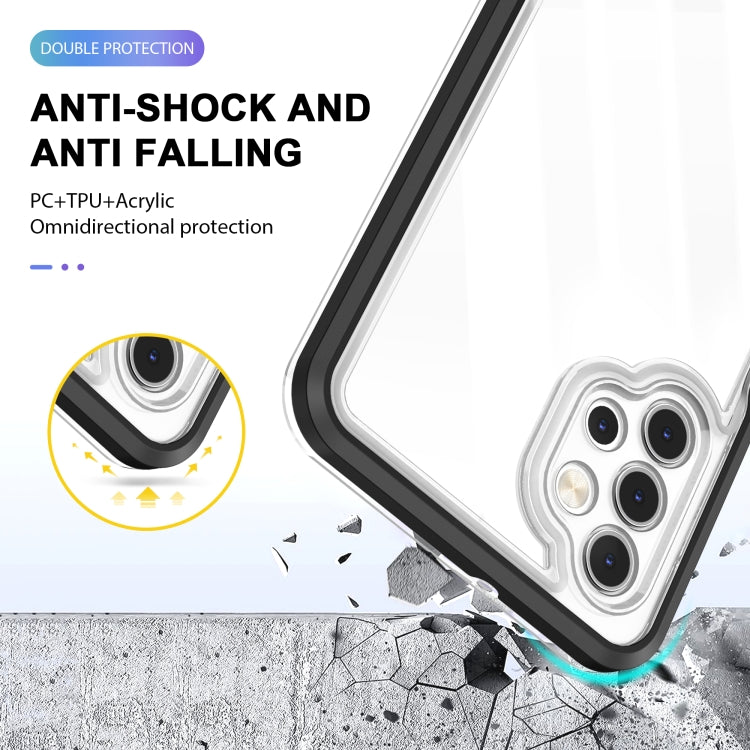 For Samsung Galaxy A32 5G Bright Series Clear Acrylic + PC+TPU Shockproof Case
