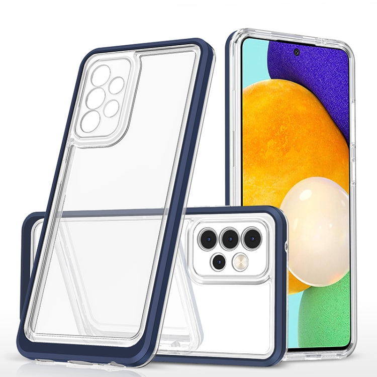 For Samsung Galaxy A52 4G / 5G Bright Series Clear Acrylic + PC+TPU Shockproof Case