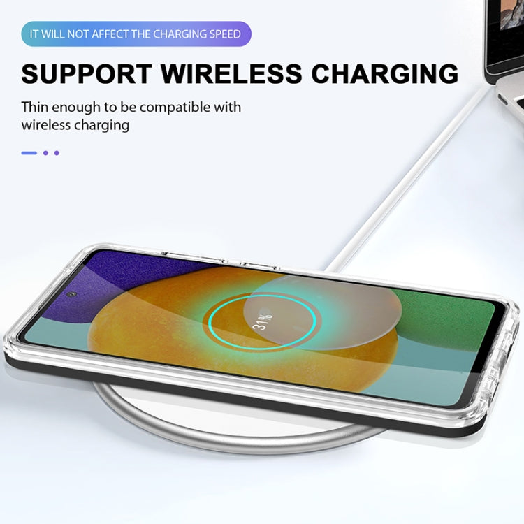 For Samsung Galaxy A52 4G / 5G Bright Series Clear Acrylic + PC+TPU Shockproof Case
