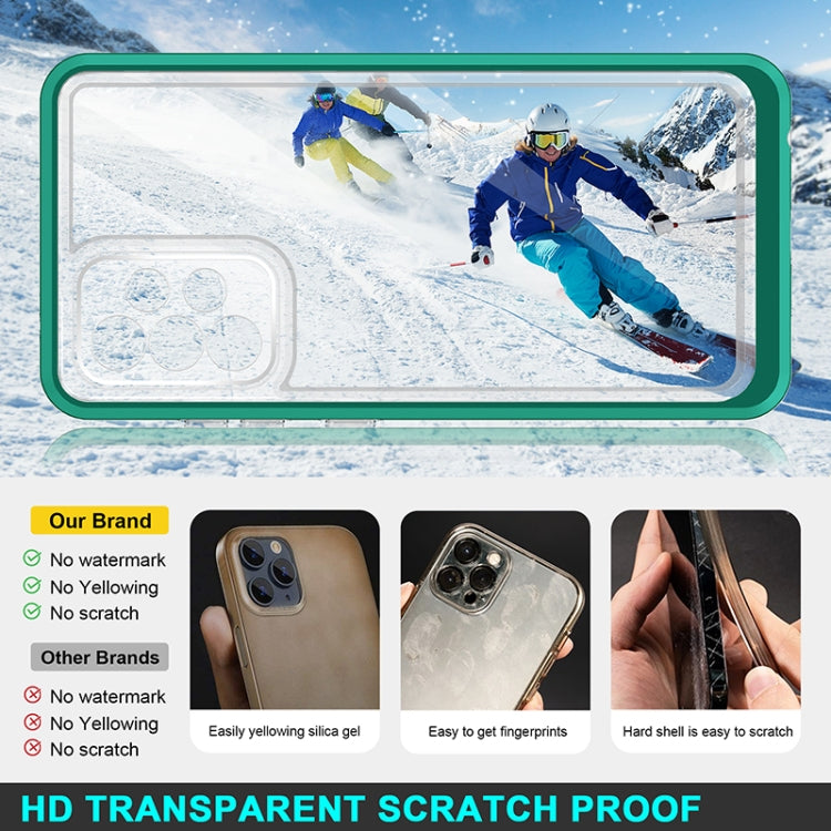 For Samsung Galaxy A52 4G / 5G Bright Series Clear Acrylic + PC+TPU Shockproof Case