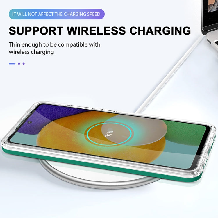 For Samsung Galaxy A52 4G / 5G Bright Series Clear Acrylic + PC+TPU Shockproof Case