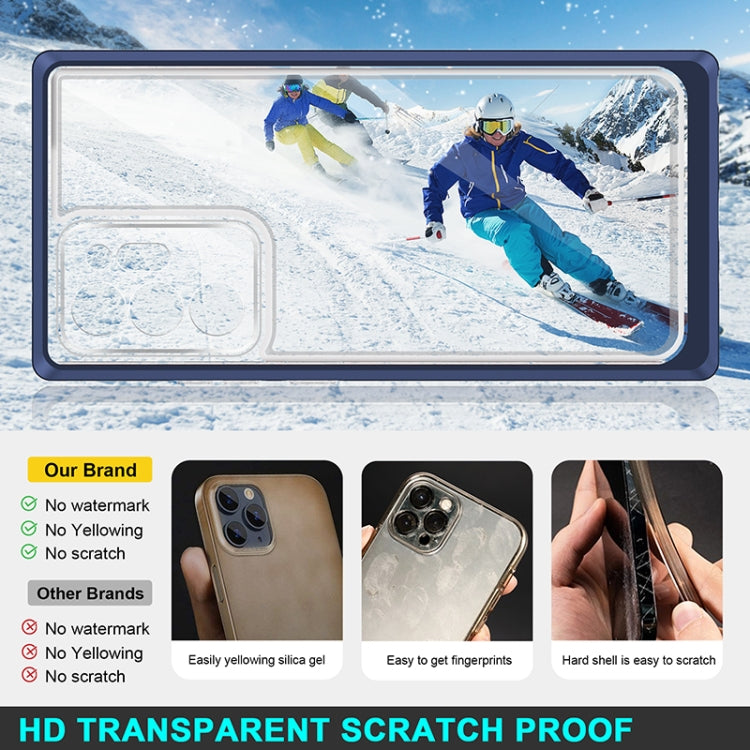 For Samsung Galaxy Note20 Ultra Bright Series Clear Acrylic + PC+TPU Shockproof Case
