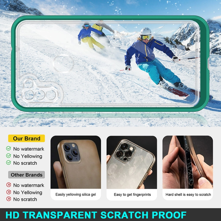 For Samsung Galaxy A11 Bright Series Clear Acrylic + PC+TPU Shockproof Case