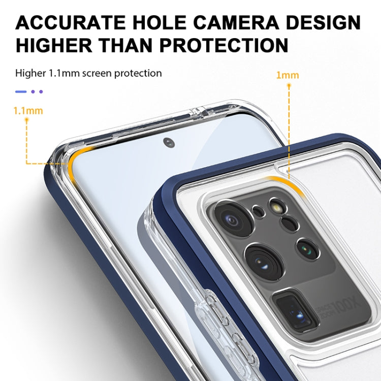 For Samsung Galaxy S20 Bright Series Clear Acrylic + PC+TPU Shockproof Case