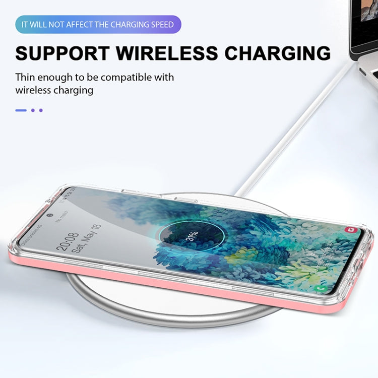 For Samsung Galaxy S20 Bright Series Clear Acrylic + PC+TPU Shockproof Case