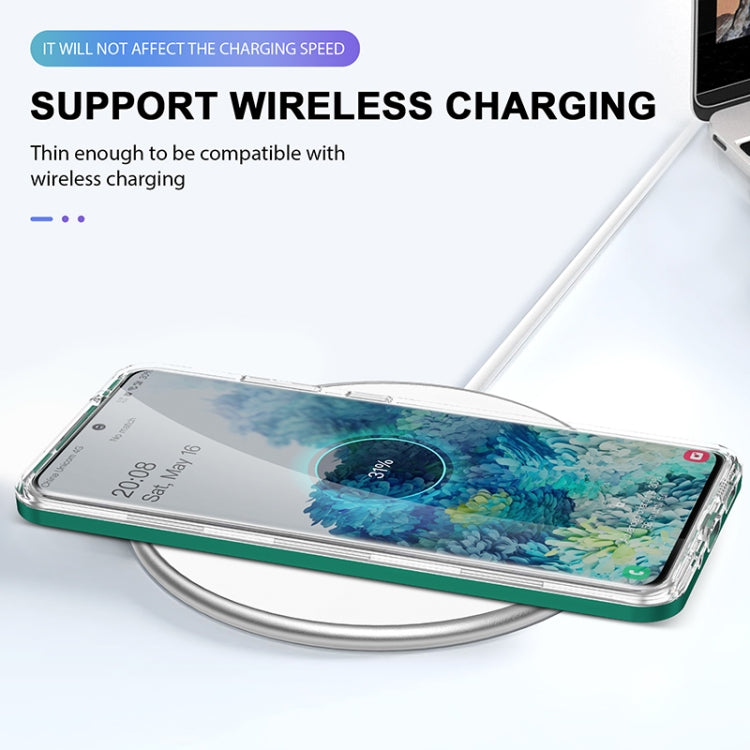 For Samsung Galaxy S20 Bright Series Clear Acrylic + PC+TPU Shockproof Case