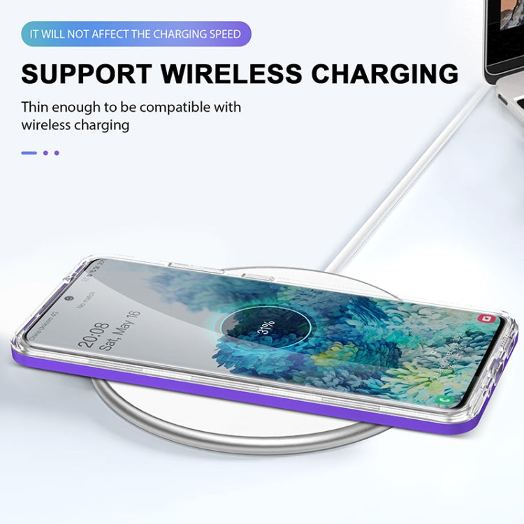 For Samsung Galaxy S20 Bright Series Clear Acrylic + PC+TPU Shockproof Case