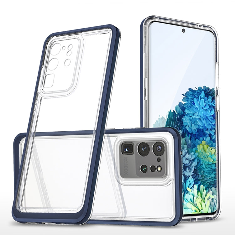 For Samsung Galaxy S20+ Bright Series Clear Acrylic + PC+TPU Shockproof Case