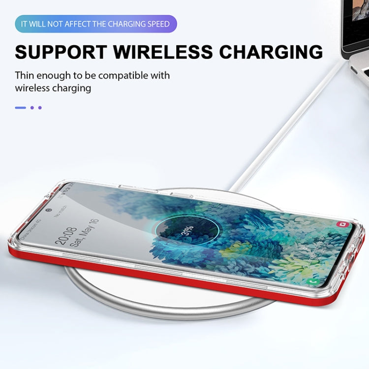 For Samsung Galaxy S20 Ultra Bright Series Clear Acrylic + PC+TPU Shockproof Case