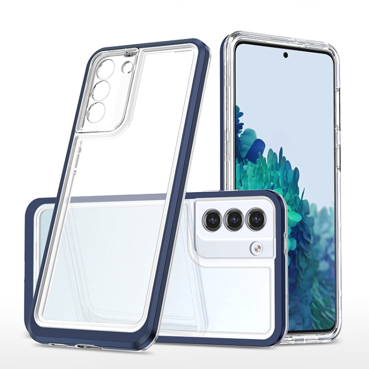 For Samsung Galaxy S21+ 5G Bright Series Clear Acrylic + PC+TPU Shockproof Case