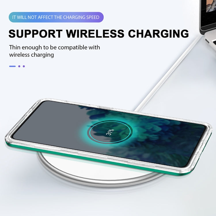 For Samsung Galaxy S21+ 5G Bright Series Clear Acrylic + PC+TPU Shockproof Case