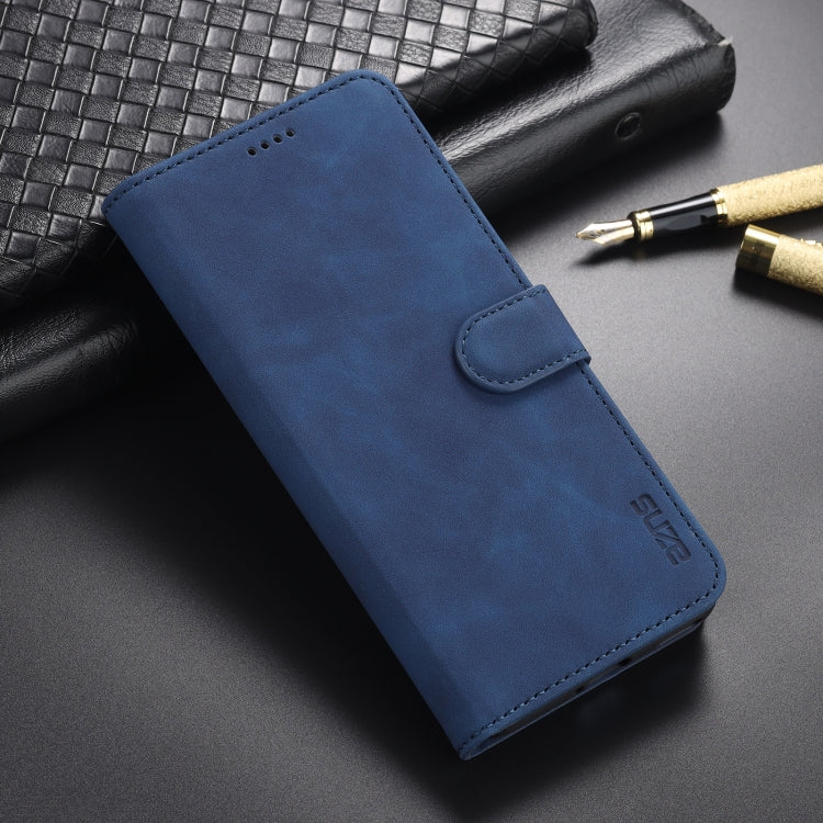 For Honor V40 AZNS Skin Feel Calf Texture Horizontal Flip Leather Case with Card Slots & Holder & Wallet