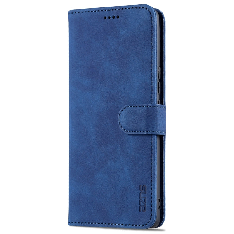 For Honor V40 AZNS Skin Feel Calf Texture Horizontal Flip Leather Case with Card Slots & Holder & Wallet