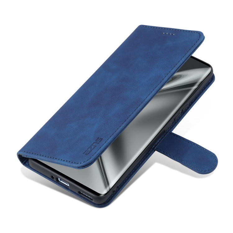 For Honor V40 AZNS Skin Feel Calf Texture Horizontal Flip Leather Case with Card Slots & Holder & Wallet