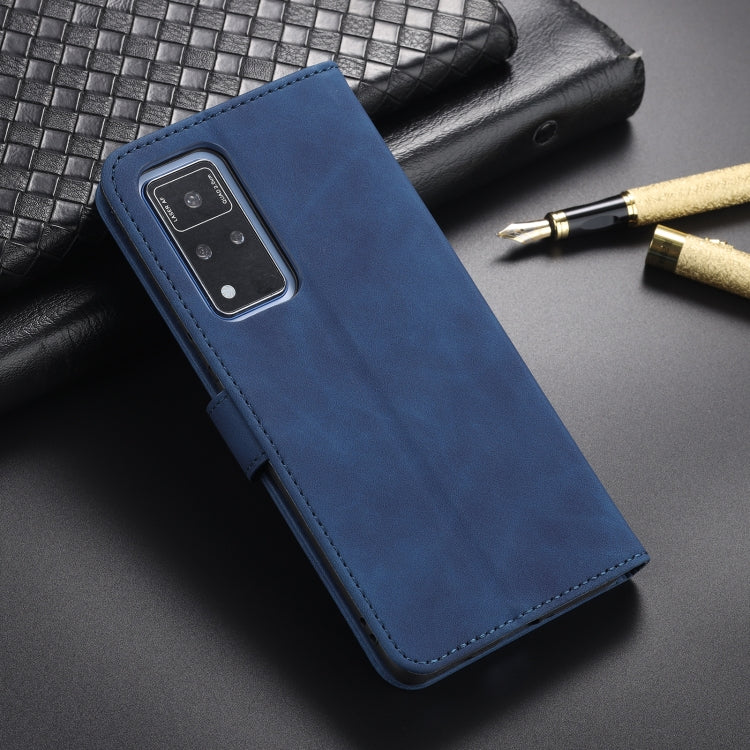 For Honor V40 AZNS Skin Feel Calf Texture Horizontal Flip Leather Case with Card Slots & Holder & Wallet