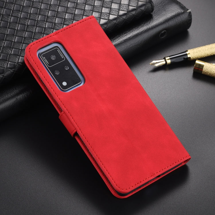 For Honor V40 AZNS Skin Feel Calf Texture Horizontal Flip Leather Case with Card Slots & Holder & Wallet
