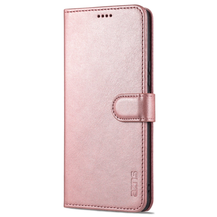 For Honor V40 AZNS Skin Feel Calf Texture Horizontal Flip Leather Case with Card Slots & Holder & Wallet