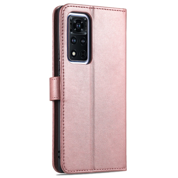 For Honor V40 AZNS Skin Feel Calf Texture Horizontal Flip Leather Case with Card Slots & Holder & Wallet