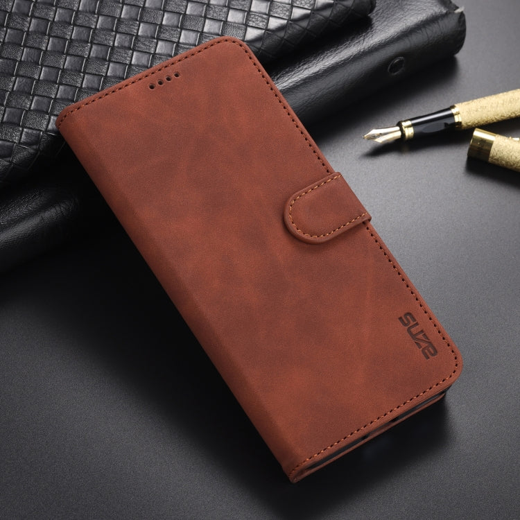 For Honor V40 AZNS Skin Feel Calf Texture Horizontal Flip Leather Case with Card Slots & Holder & Wallet