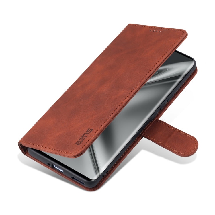 For Honor V40 AZNS Skin Feel Calf Texture Horizontal Flip Leather Case with Card Slots & Holder & Wallet