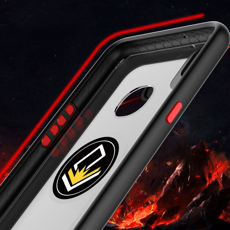 For Samsung Galaxy A10s Q Shadow 1 Series TPU + PC Protective Case with 360 Degrees Rotate Ring Holder