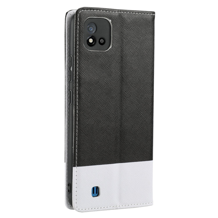 For OPPO Realme C11 2021 Cross Texture Magnetic Horizontal Flip Leather Case with Card Slots & Holder & Wallet
