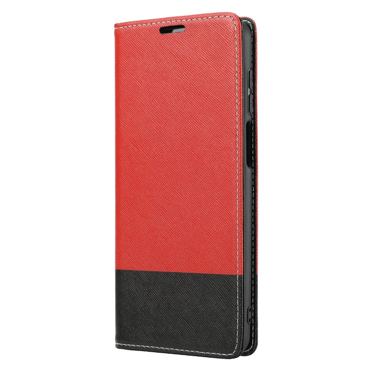 For Xiaomi Redmi K40 Cross Texture Magnetic Horizontal Flip Leather Case with Card Slots & Holder & Wallet