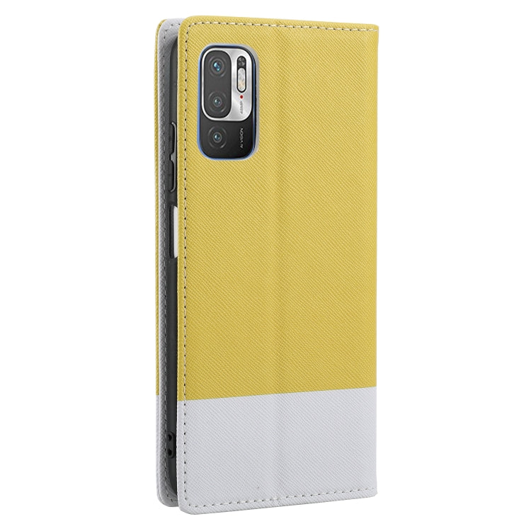 For Xiaomi Redmi Note 10 5G Cross Texture Magnetic Horizontal Flip Leather Case with Card Slots & Holder & Wallet