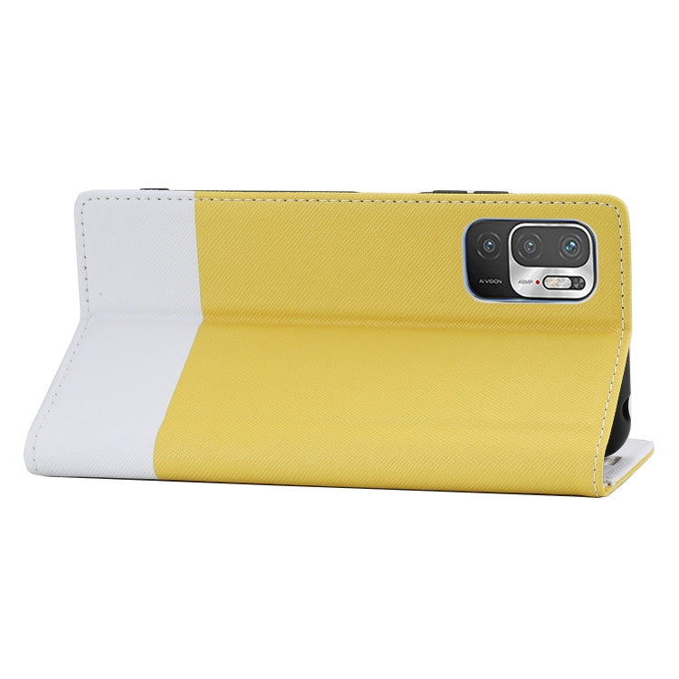 For Xiaomi Redmi Note 10 5G Cross Texture Magnetic Horizontal Flip Leather Case with Card Slots & Holder & Wallet