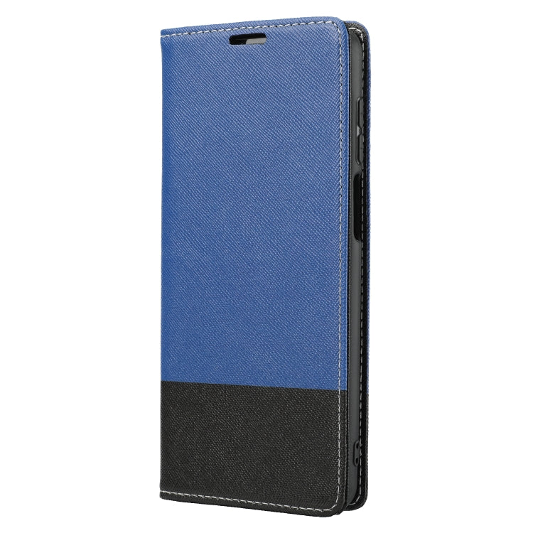 For Xiaomi Redmi Note 10 5G Cross Texture Magnetic Horizontal Flip Leather Case with Card Slots & Holder & Wallet