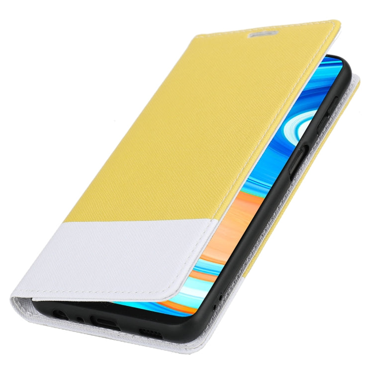 For Xiaomi Redmi Note 9 Pro Cross Texture Magnetic Horizontal Flip Leather Case with Card Slots & Holder & Wallet