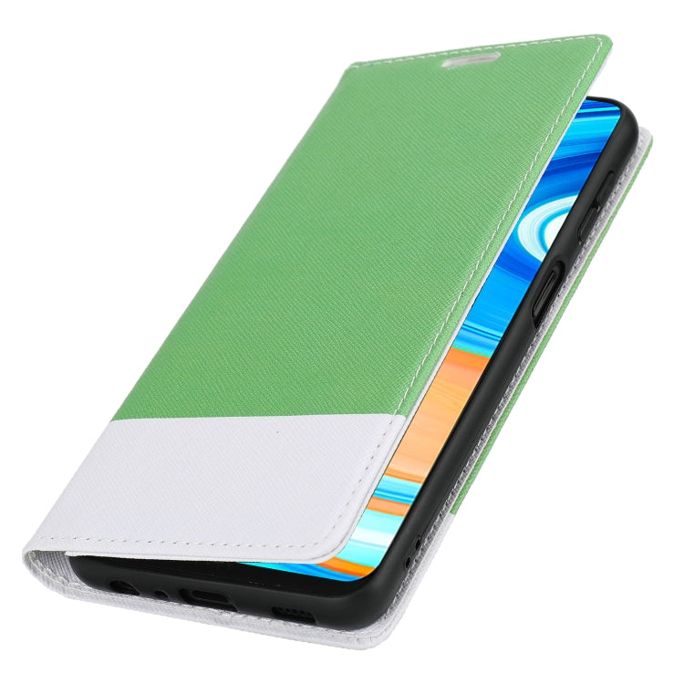 For Xiaomi Redmi Note 9 Pro Cross Texture Magnetic Horizontal Flip Leather Case with Card Slots & Holder & Wallet