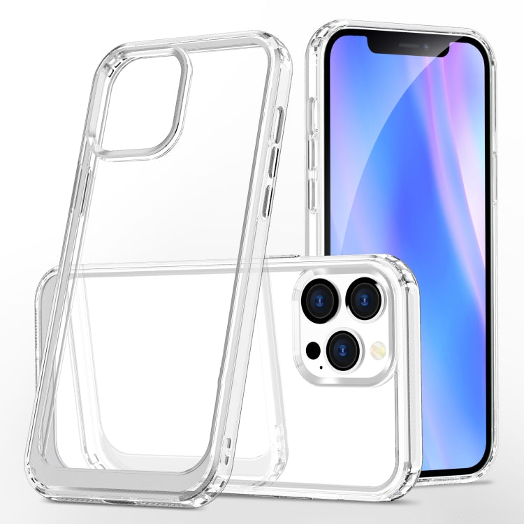 For iPhone 13 Pro Acrylic + TPU Accurate Hole Transparent Shockproof Case