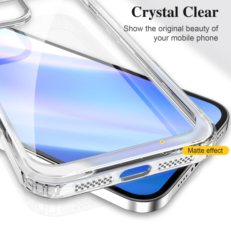 For iPhone 13 Pro Acrylic + TPU Accurate Hole Transparent Shockproof Case